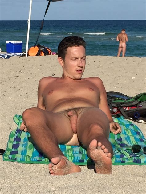 Nude Beach Hairy Man