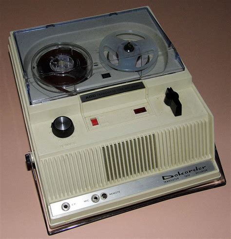 Vintage Dokorder Transistor Reel To Reel Tape Recorder Model Pt 36bx Manufactured In Japan By