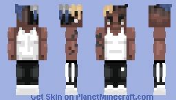 Xxxtentacion Minecraft Skin