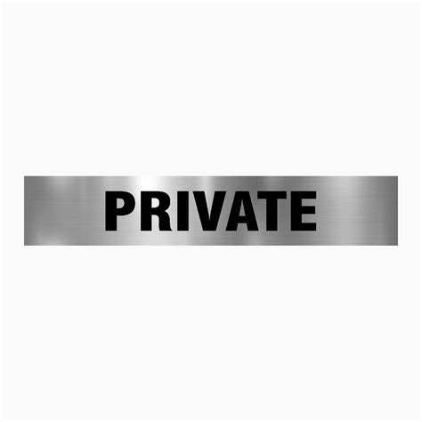 Private Sign Get Signs