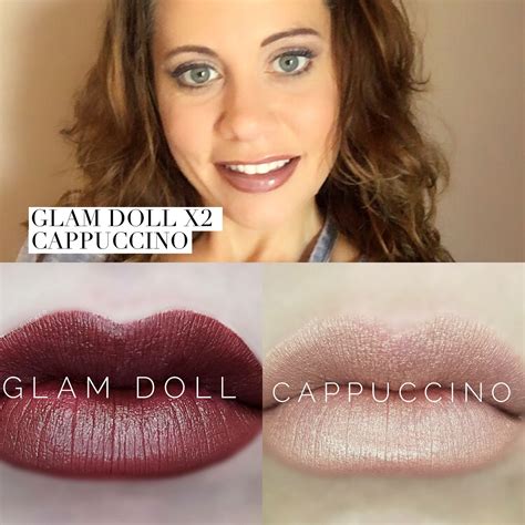 Glam Doll Is Beautiful Layered Today With Cappuccino Lipsense Is