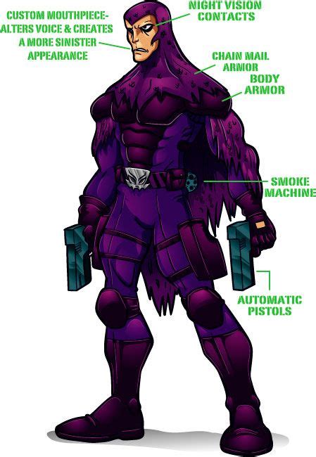 The Phantom Design Callouts Comic Book Superheroes Marvel Artwork