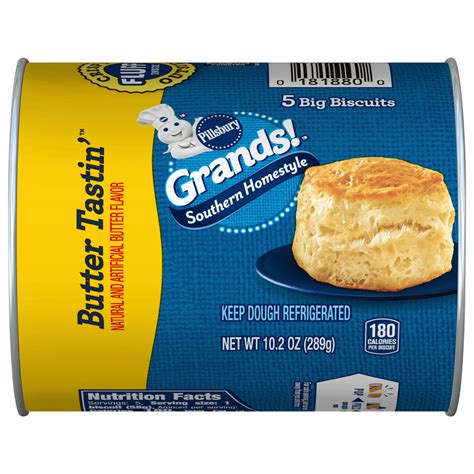 Pillsbury Grands Southern Homestyle Buttermilk Biscuits Honey Butter