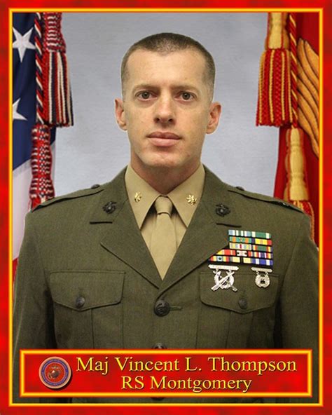 Maj Vincent L Thompson 6th Marine Corps District Leaders