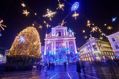 Festive Ljubljana By Night From Bled Bled Tours