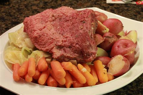 Corned beef brisket w/cabbage balsalmic sauce mothermother. Corned Beef and Cabbage Jiggs Dinner - Mommysavers