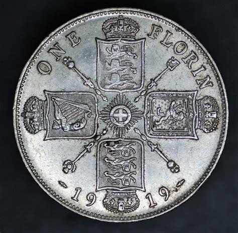George V Florin 1919 Coins4all