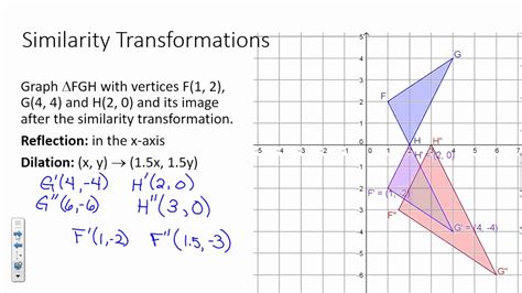 What Is A Similarity Transformation Examquiz