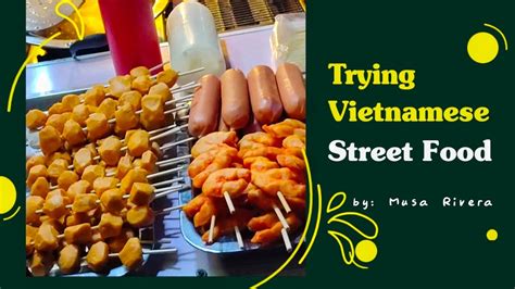 Me Time Vietnamese Street Food Stroll Youtube