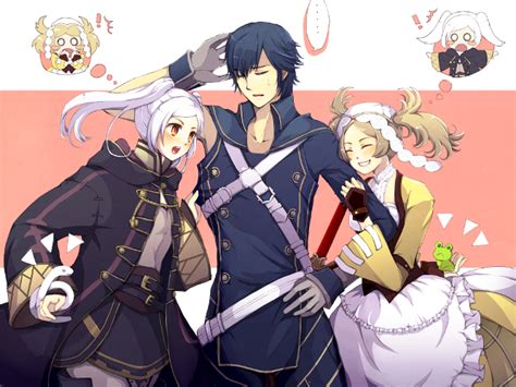 Robin Robin Chrom And Lissa Fire Emblem And 1 More Drawn By Fukune