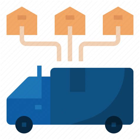 Delivery Distribution Market Economy Shipping Supplier Icon