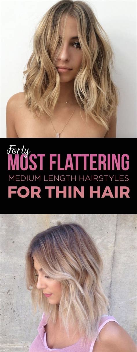 Stylist marisa mitchell encourages women with thin hair to consider taking their cut shorter as well. Hairdos For Thin Hair Pinterest - Wavy Haircut