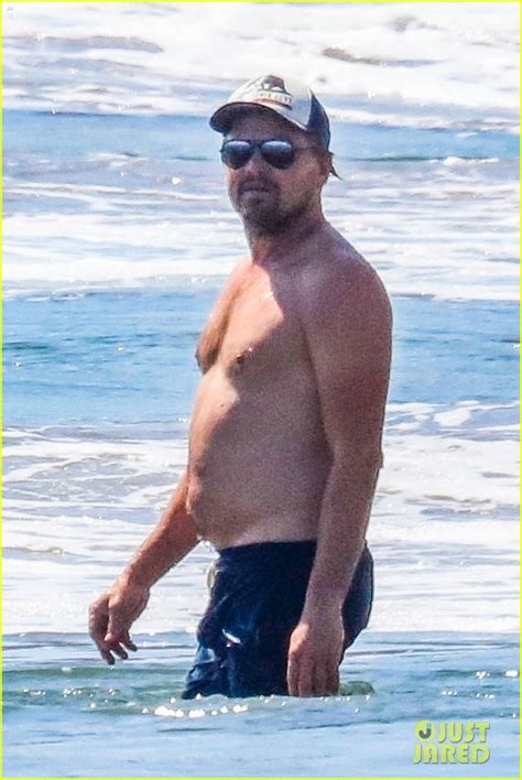 Leonardo Dicaprio Spent Nye Shirtless On The Beach With Bikini Clad Hot Sex Picture