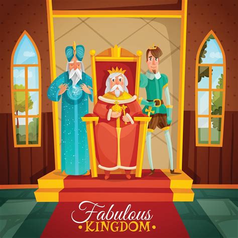 Fabulous Kingdom Cartoon Illustration Vector Illustration 2273921