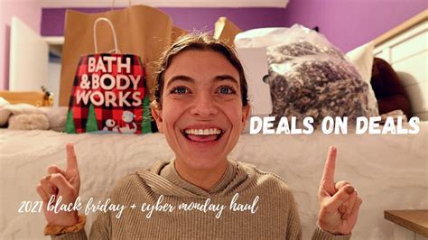 2021 black friday cyber monday haul adult edition youtube