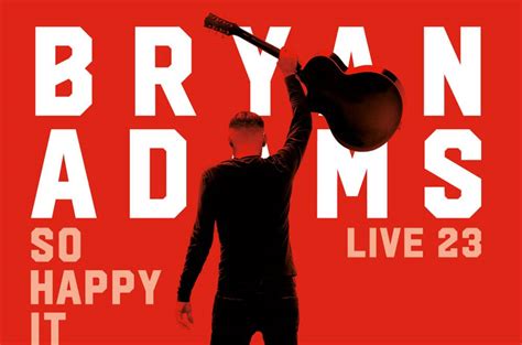 ブライアン・アダムスが2023年3月に来日公演が決定！『so Happy It Hurts 2023 Tour』アジアでのスケジュールを発表！ 洋楽まっぷ