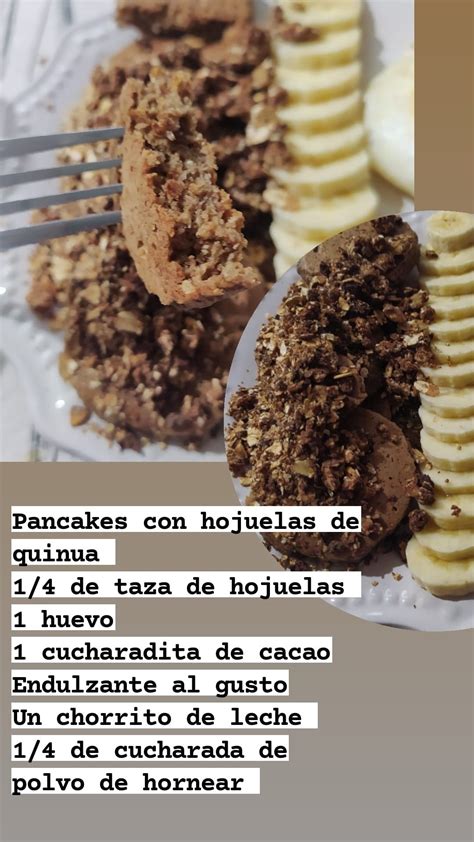 Pancakes Con Quinoa Food Breakfast Pancakes