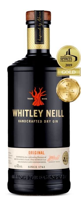 Whitley Neill Original London Dry Gin 700ml Drinksspy