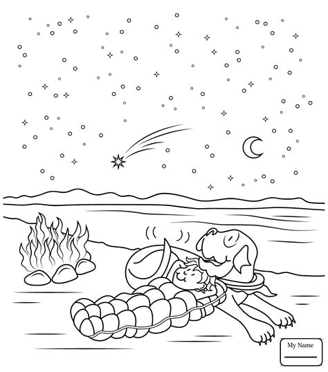35 Best Ideas For Coloring Night Sky Coloring Page