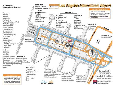 Map Of Lax Terminals