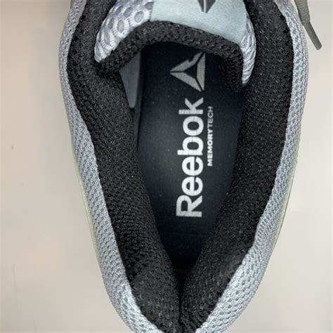 Reebok Memory Tech Foam Fushion Mens Grey Sneakers Size 12 Cn1696 Ebay