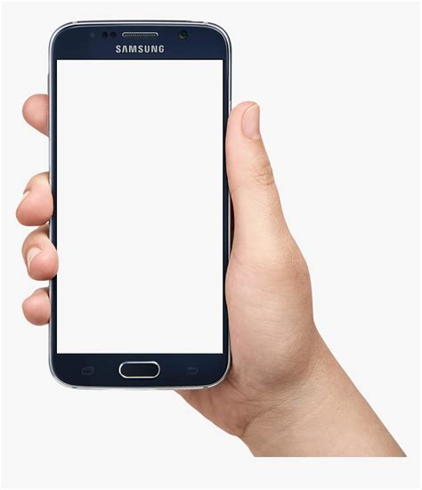 Phone In Hand Png Samsung Mobile Png Hand Transparent Png Kindpng