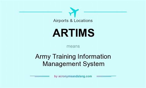 Army Training Army Training Management System