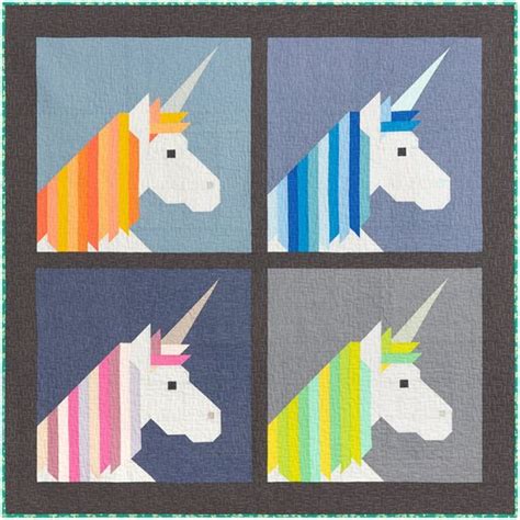 Lisa The Unicorn Quilt Pattern