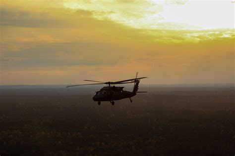 A Uh 60 Black Hawk Helicopter From The 82nd Airborne Nara And Dvids