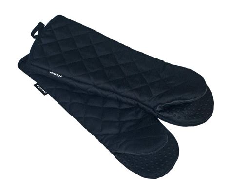 17 Inch Extra Long Oven Mitts With Non Slip Silicone Grip Heat