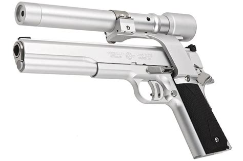 Mafioso Amt Hardballer Gbb Pistol With Laser Sight Full Set Octagon