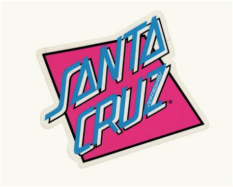Santa Cruz Surfboards Geo Santa Cruz Logo By Jim Phillips Relaid Out To