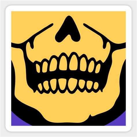 Skeleton Skull Smile Face Mask Skeleton Sticker Teepublic