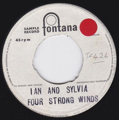 Ian And Sylvia Four Strong Winds 1963 Vinyl Discogs