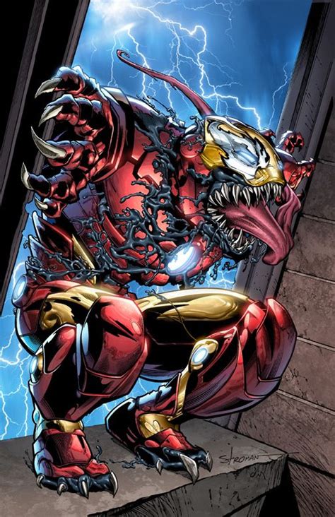 Symbiotic Iron Man Deviantart Venom Comics Marvel Comics Art