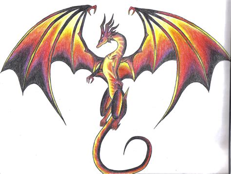Cool Dragon Drawing How To Draw A Dragon Easy Drawingforall Net Enjoy Them And Leave Your