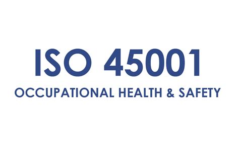 Iso 45001 Occupational Health And Safety Certification