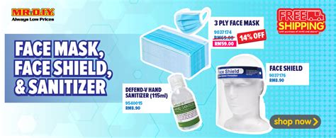Making a diy face shield is much easier than you think. Get 14% Discount On MR.DIY 3-Ply Face Masks At Only RM59 ...
