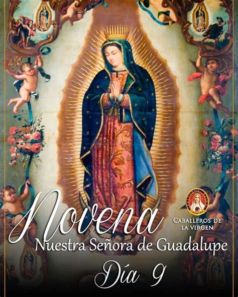 Noveno Día De La Novena A La Virgen De Guadalupe Acto De Contrición