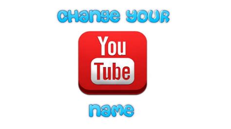 How To Change Your Youtube Name To One Word Youtube