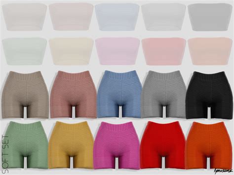 Lynxsimz Soft Set Shorts The Sims 4 Download Simsdomination The