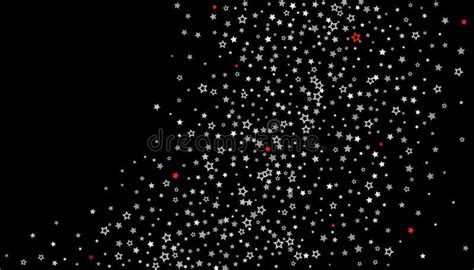 Brightly Coloured Stars Scattered Against A Dark Background Festive