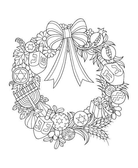 8 Free Hanukkah Coloring Pages Drawings Ty