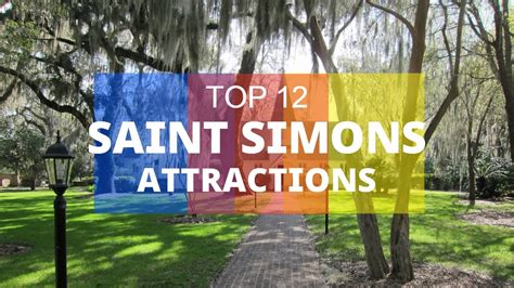 Top 12 Best Tourist Attractions In Saint Simons Island Georgia Youtube