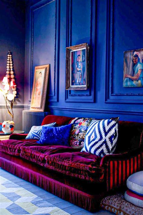 See vantablack ) lack contours and. Colorful and purple living room design ideas in This Year ...