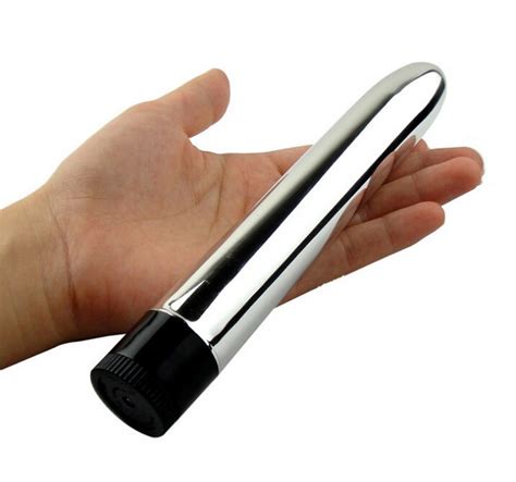 7 Inch Vibe Power Multi Speed Silver Adult Sex Toys Long Thin Bullet