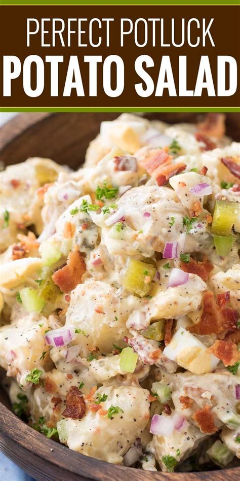 The best thing about comfort food is not actually having to cook it. This summertime staple is truly my FAVORITE potato salad ...