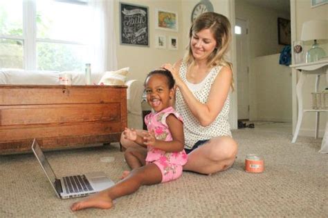 You Are So Beautiful Adoptive Mom Lauren Casper Bonds With Daughter