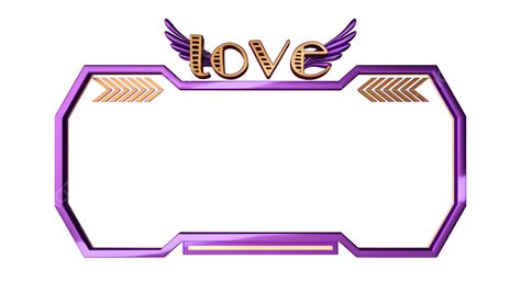 Purple Gaming Border Png Vector Psd And Clipart With Transparent