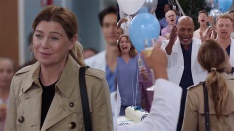 Grey S Anatomy Meredith Se Despede Do Hospital E Dos Colegas Em